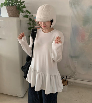 Adeni Frill Brushed Layered One Piece